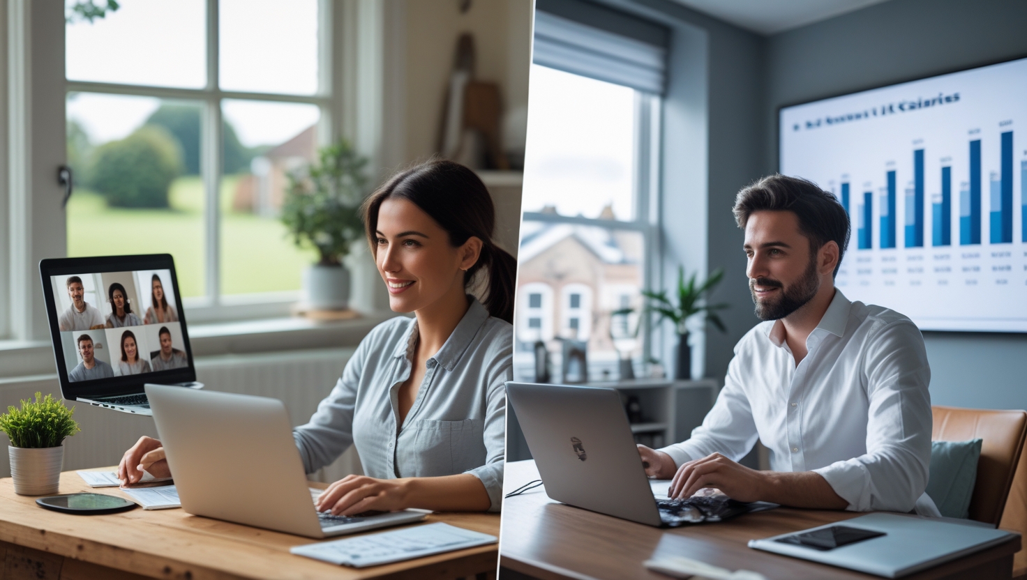 The Effect of Remote Work on Salaries in the UK